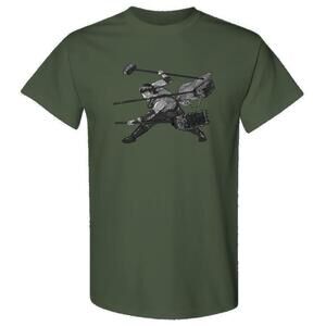 Three Broom Style Wizard Aesthetic Graphic Unisex T-Shirt